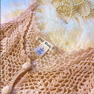 Small Urban Bohemian Crochet Top